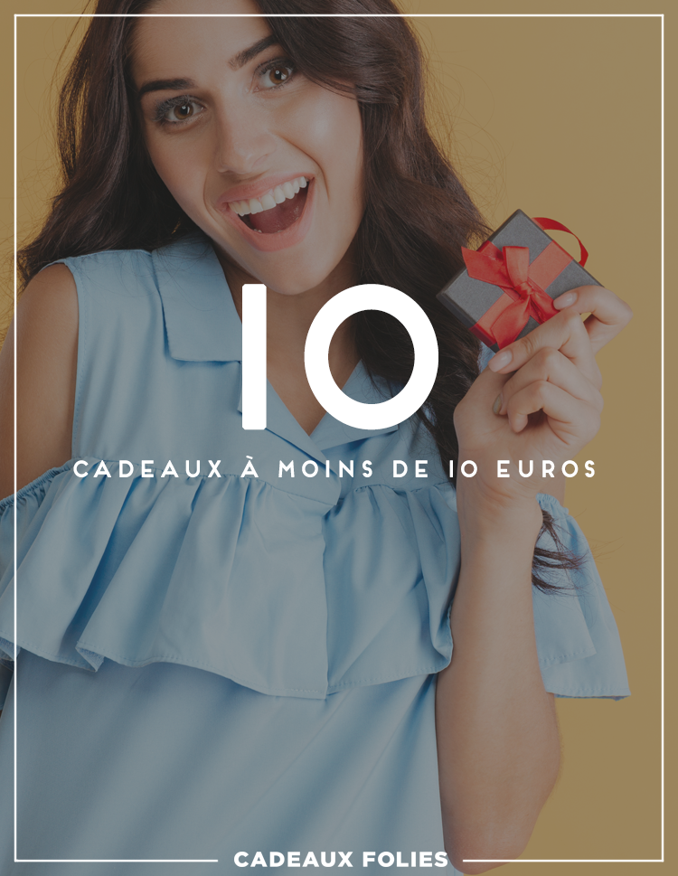 NOËL] 10 CADEAUX À MOINS DE 10€ 