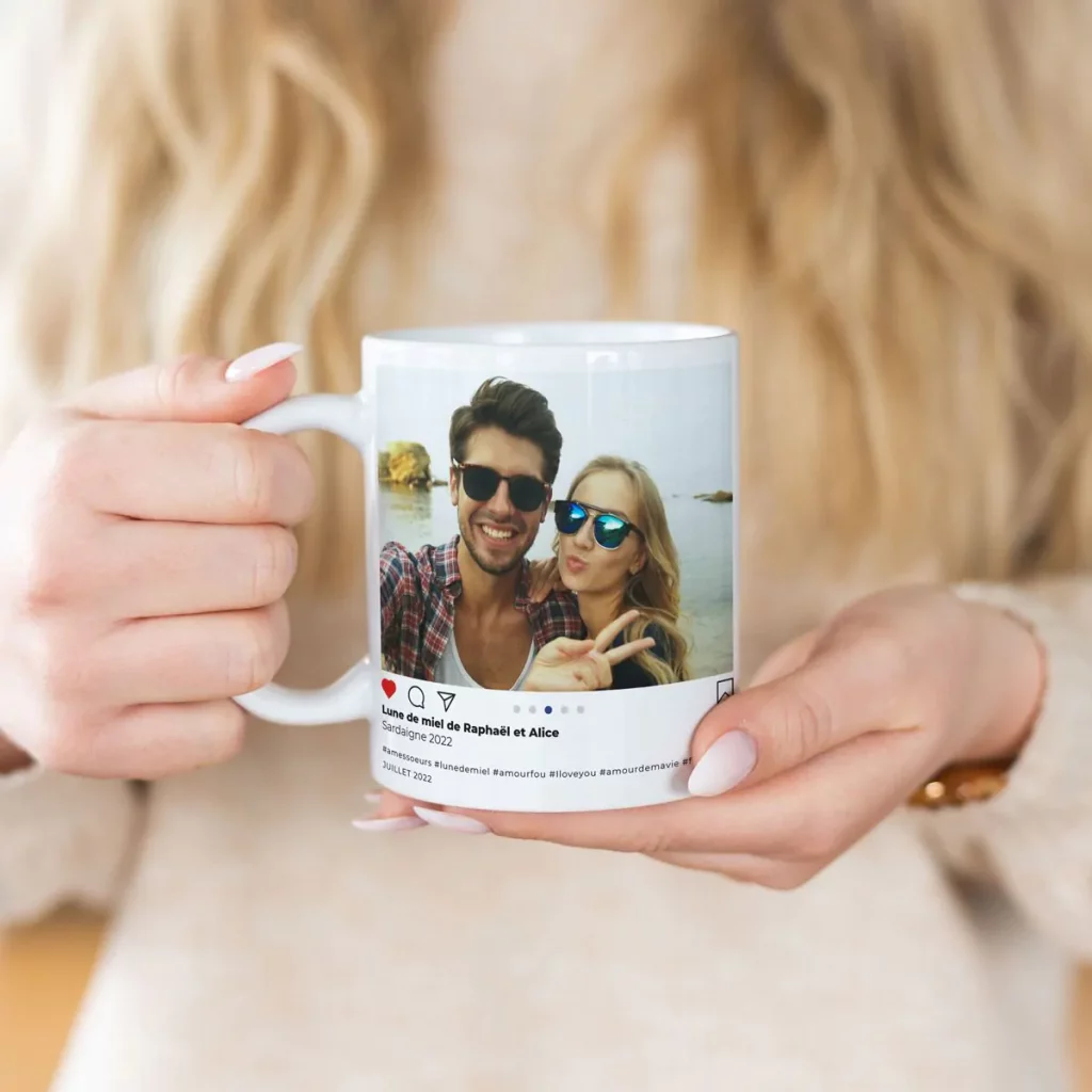 Mug personnalisé - Design Instagram