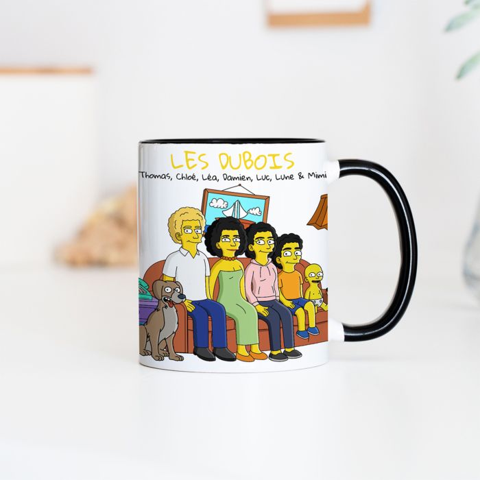 Le dessin de vos enfants imprimé sur un joli mug en céramiqu