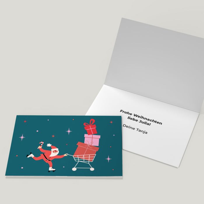 Carte cadeau personnalisée Spécial Noël