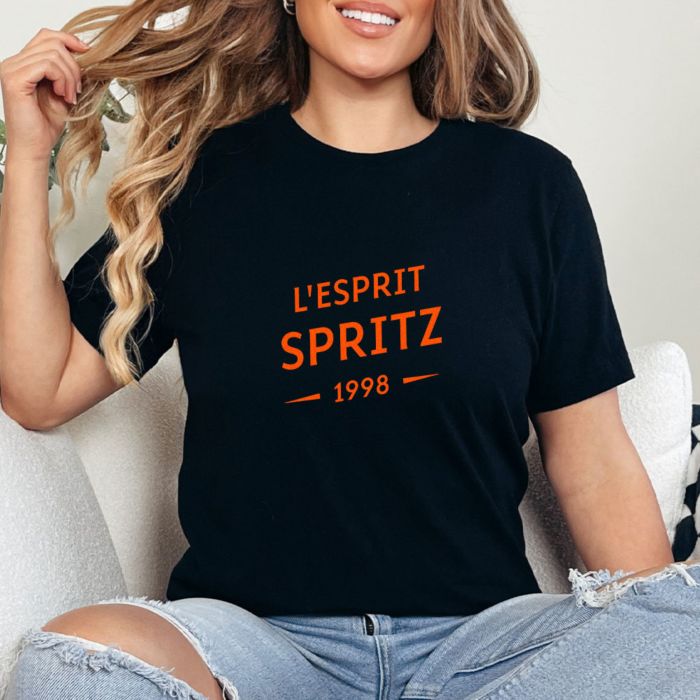 T-shirt personnalisé Aperol Spritz avec année de naissance
