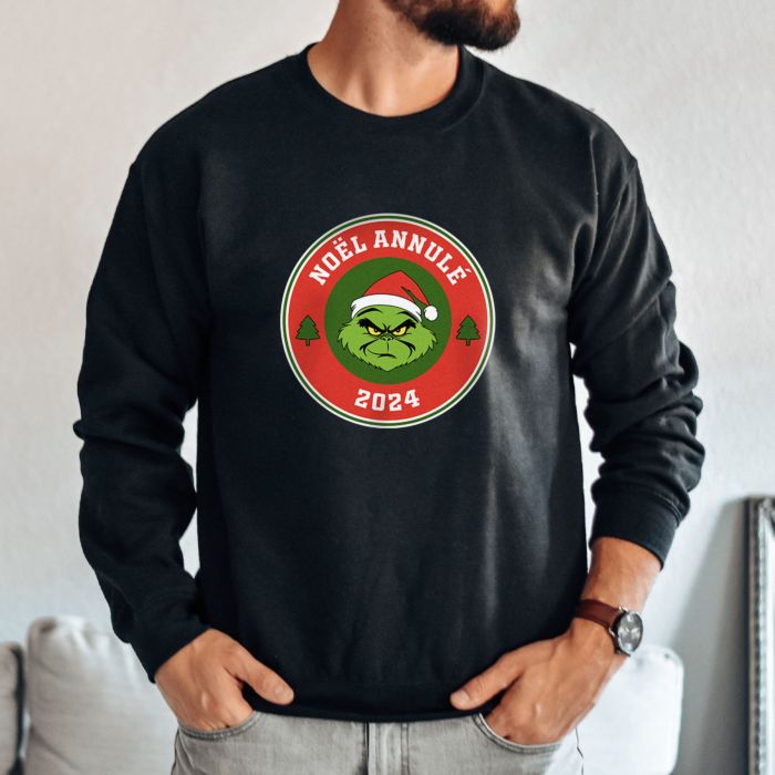 Pull personnalisé Grinch