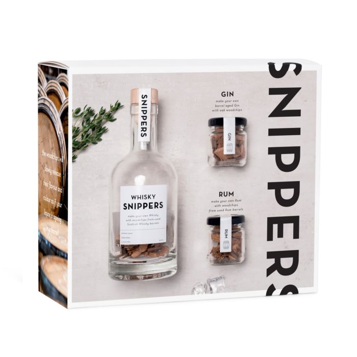 Coffret cadeau DIY whisky, rhum et gin