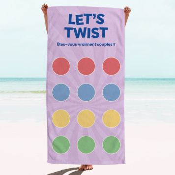 Serviette personnalisée Let’s Twist