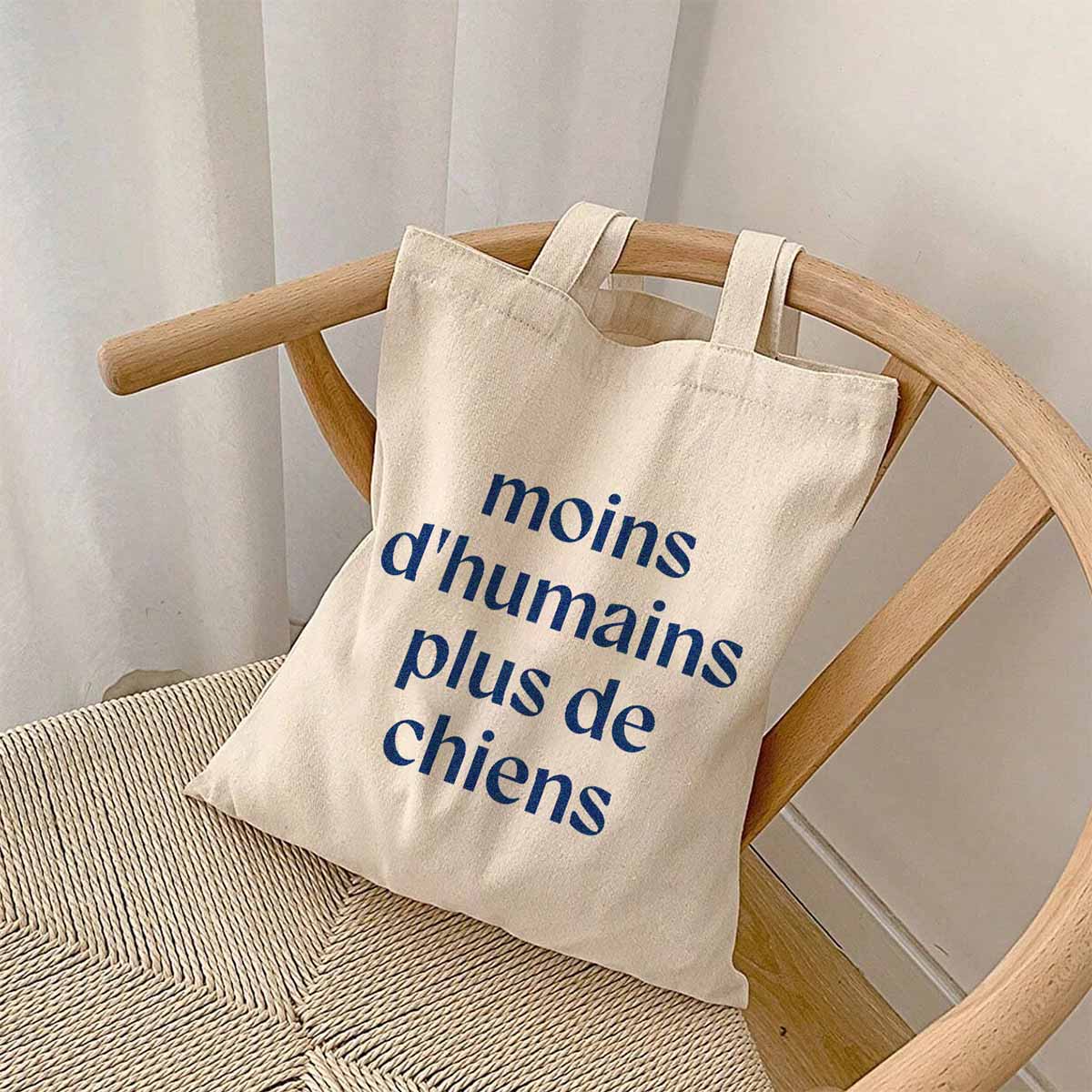 Tote bag personnalisé avec texte