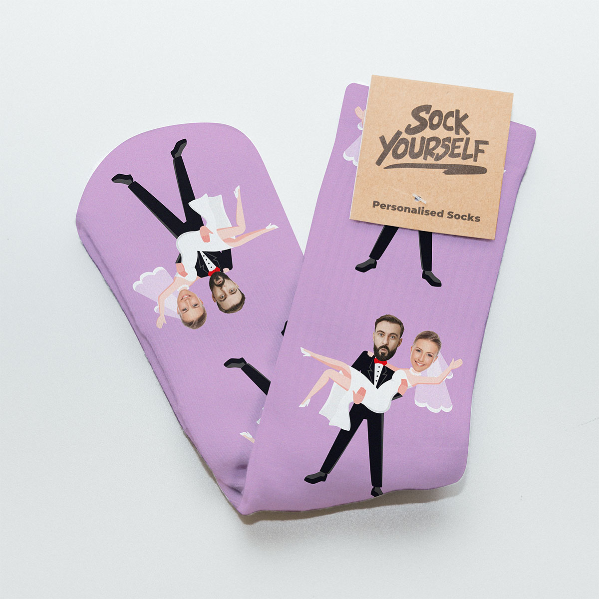 Chaussettes personnalisées Spécial Mariage avec 2 visages, Cadeau Saint Valentin, Cadeaux Photo, Cadeaux rigolos, Cadeau romantique, Cadeau mariage, Petits cadeaux, Cadeau, Idée cadeau